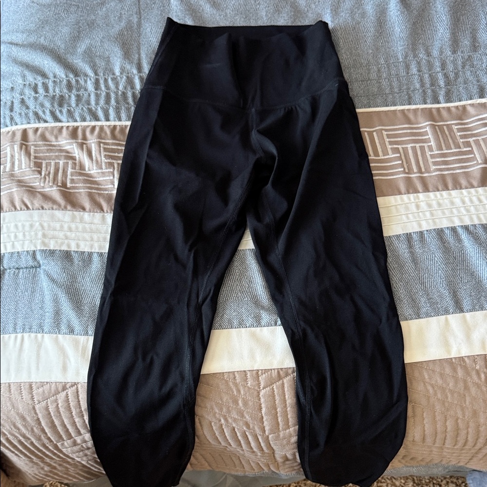 Black High-Waisted Leggings